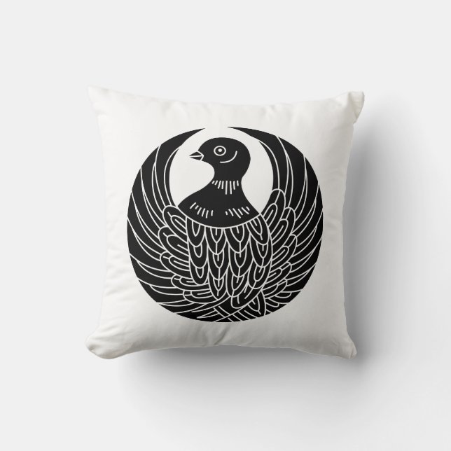 Cojín Decorativo círculo de palomas (Anverso)
