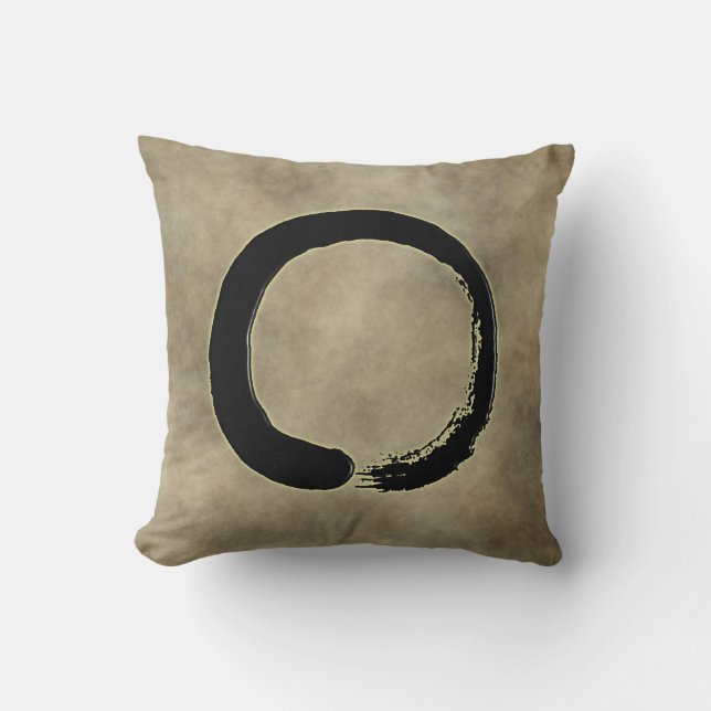 COJÍN DECORATIVO CÍRCULO DEL ZEN (Anverso)