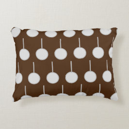 Cojín Decorativo Círculos grises