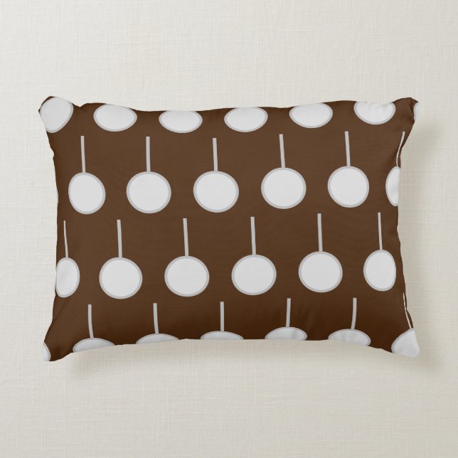 Cojín Decorativo Círculos grises (Anverso)