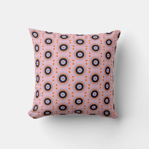 Cojín Decorativo Círculos Mod 6 Rosa