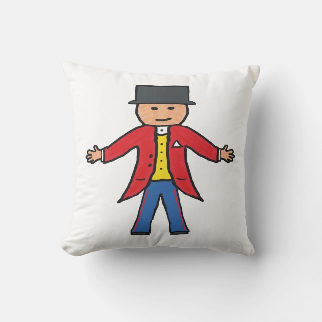 Cojín Decorativo Circus Ringmaster (Anverso)