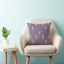 Cojín Decorativo  Ciruela Polvorienta | Haz de Trigo