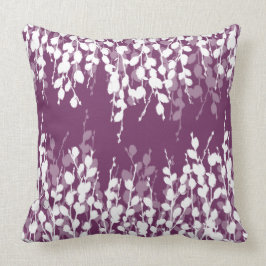 Cojín Decorativo Ciruelo púrpura Pussywillow