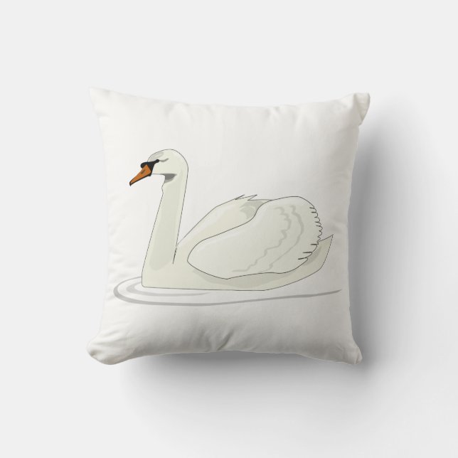 Cojín Decorativo Cisne (Anverso)