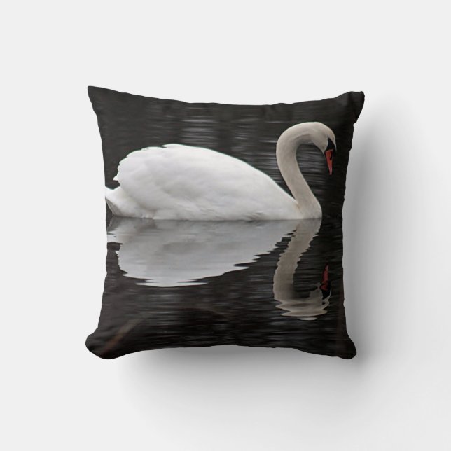 Cojín Decorativo Cisne (Anverso)