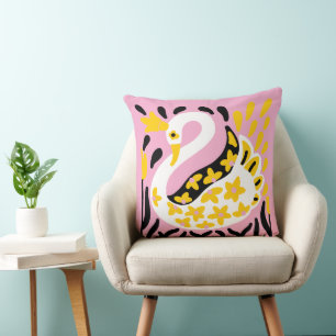 Cojín Decorativo Cisne de hadas al estilo ruso