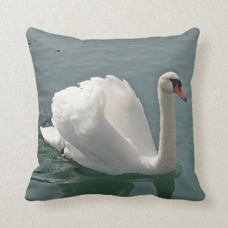 Cojín Decorativo Cisne del blanco de Dekokissen