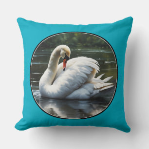 Cojín Decorativo Cisne elegante