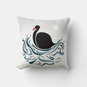 Cojín Decorativo Cisne negro