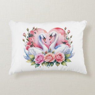 Cojín Decorativo Cisnes