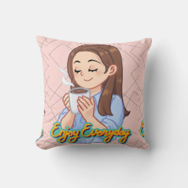 Cojín Decorativo cita de café