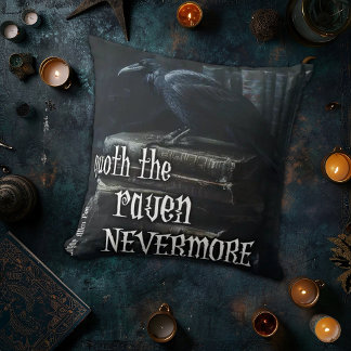 Cojín Decorativo Cita de Edgar Allan Poe