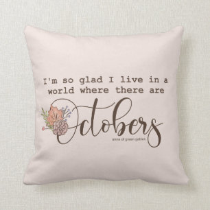 Cojín Decorativo Cita de otoño