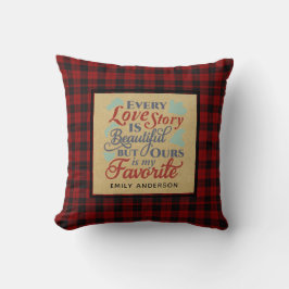 Cojín Decorativo Cita de regalo de Aniversario de Lumberjack Person