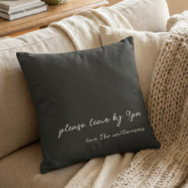 Cojín Decorativo Cita Divertida Humor Introvertido Personalizado Bl