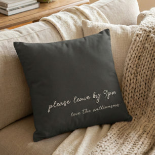 Cojín Decorativo Cita Divertida Humor Introvertido Personalizado Bl