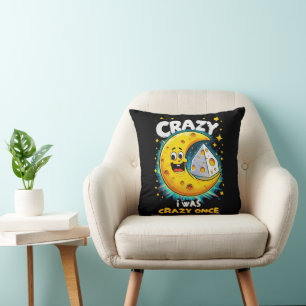 Cojín Decorativo Cita divertida para amantes del queso