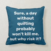 Cita divertida para Quilters que aplacó el humor