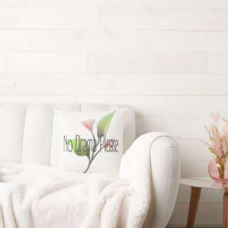 Cojín Decorativo Cita Divertida Sin Drama Por Favor Decoración Para