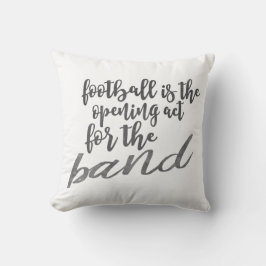 Cojín Decorativo Cita Graciosa Ley De Apertura De Fútbol Para La Ba