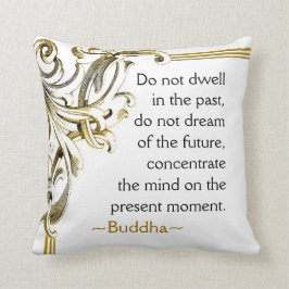 Cojín Decorativo Cita inspiradora de Buda