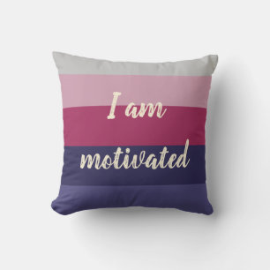 Cojín Decorativo Cita motivacional de personalizable