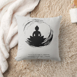 Cojín Decorativo Cita Zen: Sabiduría y meditación