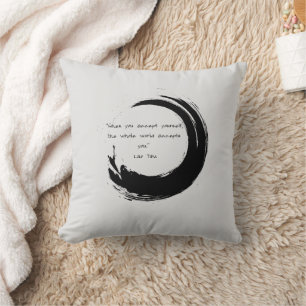 Cojín Decorativo Cita Zen: Sabiduría y meditación