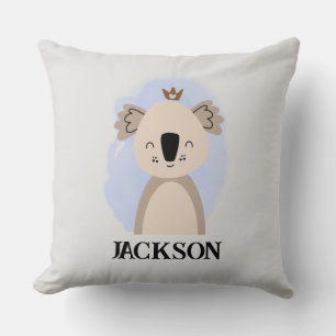 Cojín Decorativo Citando al bebé australiano Koala cita de la Bibli