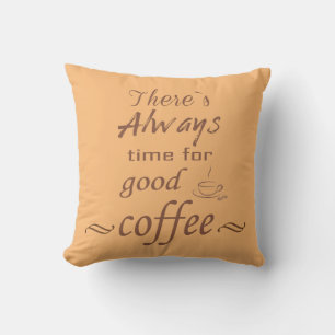 Cojín Decorativo Citas divertidas de café cafeína