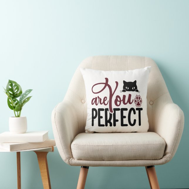 Cojín Decorativo Citas divertidas de Cat (Silla)