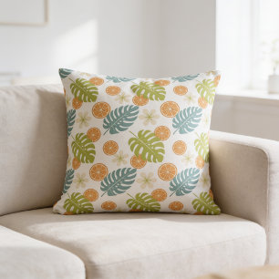 Cojín Decorativo Cítrico Tropical