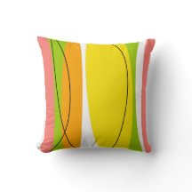 Citrus Stripe square