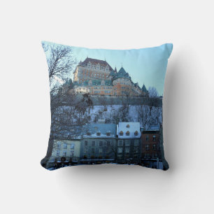 Cojín Decorativo Ciudad Antigua de Quebec, Quebec, Canadá