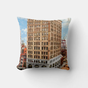 Cojín Decorativo Ciudad - Baltimore MD - Reconstruyendo una ciudad