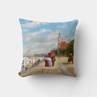 Cojín Decorativo Ciudad - Chicago, IL - Lake shore drive 1907