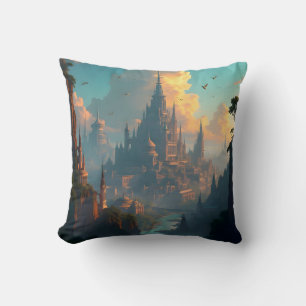 Cojín Decorativo Ciudad de Ecos – Paisaje Urbano Histórico