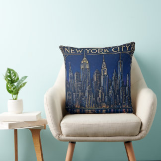 Cojín Decorativo Ciudad de Nueva York