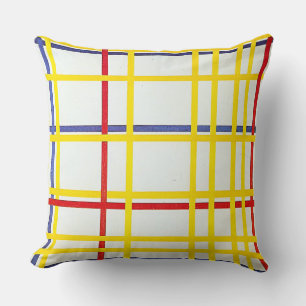 Cojín Decorativo Ciudad de Nueva York 1 de Piet Mondrian