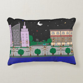 Cojín Decorativo Ciudad nocturna