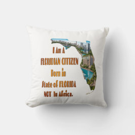Cojín Decorativo Ciudadano Floridano