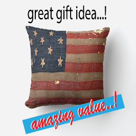 Cojín Decorativo Civil War Union Awesome Charming Flag