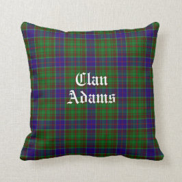 Cojín Decorativo Clan escocés Adams Tartan