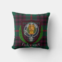 Clan escocés Falconer Tartán y Escudo