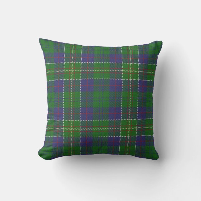 Cojín Decorativo Clan escocés Hunter Tartan (Anverso)