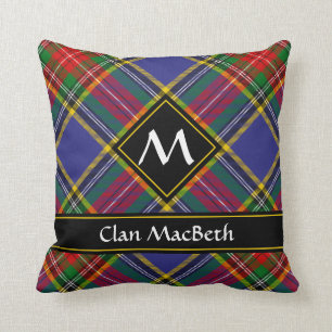 Cojín decorativo Clan MacBeth Tartan