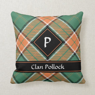 Cojín decorativo Clan Pollock Tartan