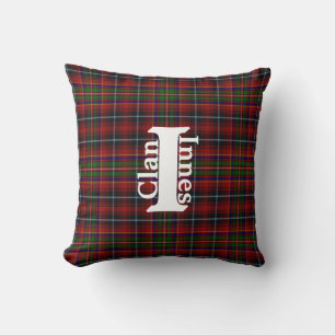 Cojín Decorativo Clan Tradicional Innes Tartan Plaid