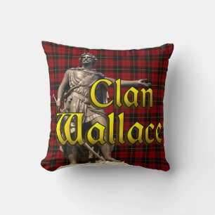 Cojín Decorativo Clan Wallace Scottish Freedom